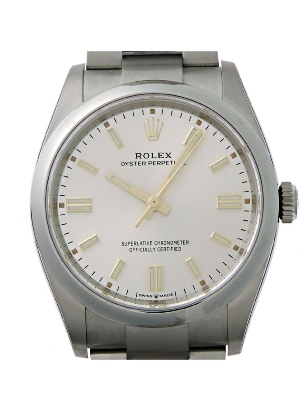 Rolex Watch Silver
